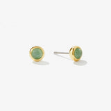 Trendy Natural Stone Stud Earrings For Women