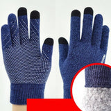NON SLIP STUDENT KNITTED WOOL TOUCH SCREEN GLOVES_CWAG0193