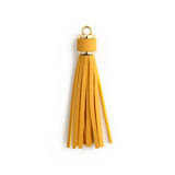 LEATHER FRINGE KEYCHAIN PU TASSEL BAG CHARM_CWAB5007