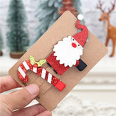 CHRISTMAS CHILDREN GIRLS HOLIDAY HAIR CLIP_CWAHA2746