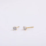 DECEMBER BIRTHSTONE STUD EARRINGS 18K ZIRCON_CWAJE5040