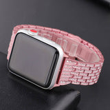 APPLE WATCH9 BEADED DIAMOND STRAP_CWWW0051