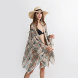 RESORT STYLE GEOMETRIC PRINTED KIMONOS FOR WOMENS_CWASC0778