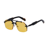 STEAMPUNK SQUARE FRAME SUNGLASSES_CWASG0729