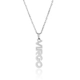CLAVICLE CHAIN TWELVE ZODIAC TITANIUM NECKLACE_CWMM2717