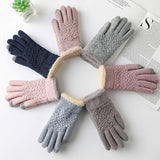 Womens Warm Touch Screen Fashion Gloves_Cwmm1503