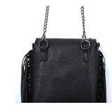 Cwab4543_Rivet Tassel Chain Shoulder Crossbody Bag