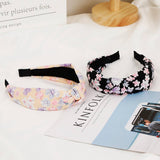 RETRO FLOWER WIDE BRIM HEADBAND_CWAHA1679