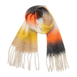GRADIENT CHUNKY TASSEL SCARF AUTUMN AND WINTER_CWASC1281