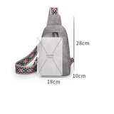 FASHION RETRO WAIST BAG CROSSBODY BAG_CWAB2872