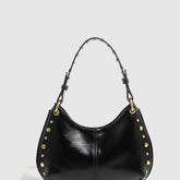 Trendy Studded Boston Shoulder Handbag_Cwab5713