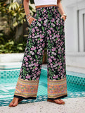 CASUAL PRINT SPANDEX WIDE-LEG PANTS_CWBLP0707