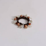 SHELL CAT EYE BEAD HAIR TIE CUTE PEARL NEW BAND_CWAHA6785