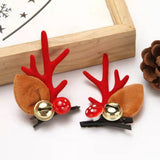 CHRISTMAS CUTE ELK HORN HAIRPIN HAIR ACCESSORIES_CWAHA3405