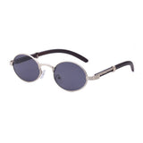 IMITATION WOOD SUNGLASSES ROUND FRAME SUNGLASSES_CWASG0581