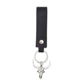Vintage Leather Keychain_Cwmm0578
