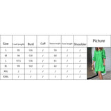 Solid Color Casual Stand Collar Button Long Dress
