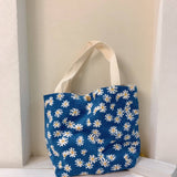 Retro Artistic Cloth Bag Corduroy Handbag
