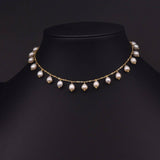 Womens All-Match High-End Pearl Necklace