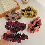 RETRO THREE DIMENSIONAL FLOWER HAIRPINS_CWAHA1200