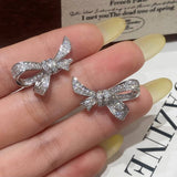 SIMPLE DESIGN BOW EXQUISITE EARRINGS FOR WOMEN_CWAJE2995