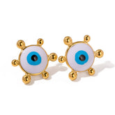 RETRO DRIPPING NEW DEVILS EYE EARRINGS_CWAHA0922
