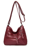 Washed Leather Cross Border Shoulder Bag_Cuab0058
