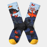 FRENCH FASHION BRAND COTTON THERMAL SOCKS_CWMS0194