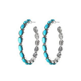 NEW RETRO GEOMETRIC CIRCLE C SHAPED EARRINGS_CWAJE2003