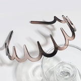 SIMPLE GRADIENT TRANSPARENT COLOR WAVE HEADBAND_CWAHA2338