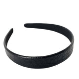 ELEGANT CROC PATTERN FAUX LEATHER HEADBAND_CWAHA6335