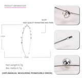 PEARL HEADBAND RHINESTONE ALLOY THIN HEADBAND_CWAHA4387