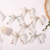 CHILDRENS LACE MESH BOW HAIRPIN_CWAHA2361