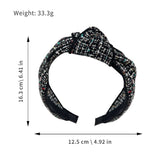 TEMPERAMENT CHANEL STYLE FASHION HEADBAND_CWAHA2079