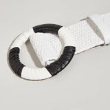 BOHEMIAN HANDWOVEN BLACK AND WHITE BELT_CWABE0443
