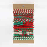 CHRISTMAS NEW CARD SET HAIR SCRUNCHIES_CWAHA2718