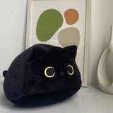 CUTE BLACK CAT PLUSH TOY PILLOW_CWMM0862