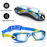 KIDS SWIM GOGGLES HD MIRROR ANTI FOG WATERPROOF_CWASG1044