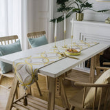 NORDIC JACQUARD TASSEL SIDEBOARD TABLECLOTH_CWMM1013