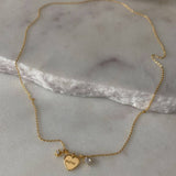 NEW CREATIVE LETTER ZIRCON LOVE PENDANT NECKLACE_CWMM3744