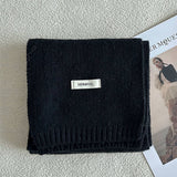 100% WOOL AURORA BLUE KNIT SCARF SOFT WARM_CWASC2285
