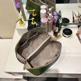 NEW WOVEN PU LEATHER LARGE CAPACITY COSMETIC BAG_CWAB4463