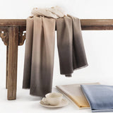 GRADIENT WINTER SCARF WARM STYLISH WRAP_CWASC0437