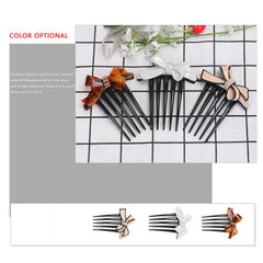 ACETATE BOW COMB HAIRPIN HAIR COMB HAIR FORK_CWAHA4204