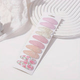 FLORAL EMBROIDERED BB CLIP SET FRESH CUTE_CWAHA6703