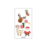 CHRISTMAS CANDLE TRANSFER TATTOOS FOR KIDS PARTY_CWMM8260
