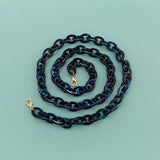 47 OVAL 0 67 0 98 ACRYLIC CHAIN BAG STRAP_CWMM5099