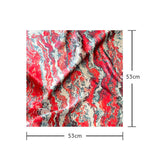 Tie-Dye Mulberry Silk Scarf French Chic Wrap