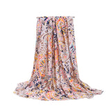 Classic Print Color Block Scarf Shawl_Cwasc0678