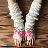 AUTUMN AND WINTER KNITTED JACQUARD GLOVES_CWMM1672